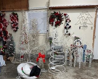 Christmas Lighted Lawn Decor