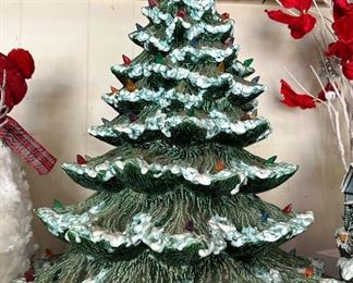 Large Ceramic Christmas Tree
