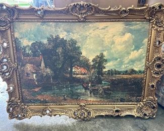 Large Ornate Framed Picture
