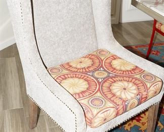 Custom upholstered chair