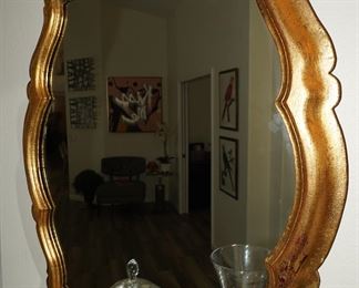 LeBarge inspired French entry wall mirror