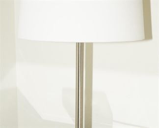 Chrome table lamp