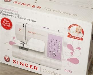 Singer Confidence sewing machine #7463-new in box.
