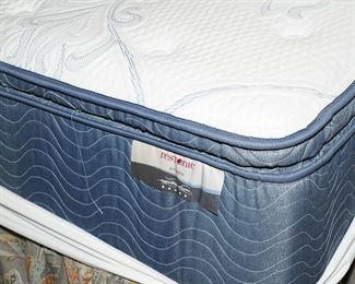 Beautyrest Arcadia Restonic pillowtop mattress and box spring