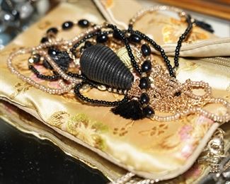 There is costume jewelry available for sale.