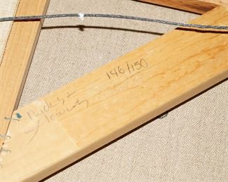 "Nudes & Flowers" #146/150 serigraph by Barbara A Wood