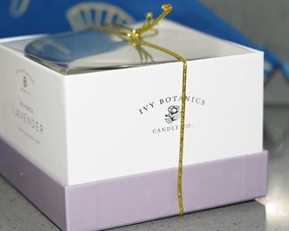 Ivy Botanics lavender candle