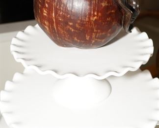 Pier One two tier dessert tray-these can be separated into two separate trays. Being sold as one. 