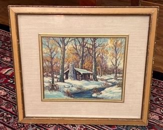 Alvin G Stupe Original Oil Painting