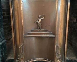 Antique Fire Screen