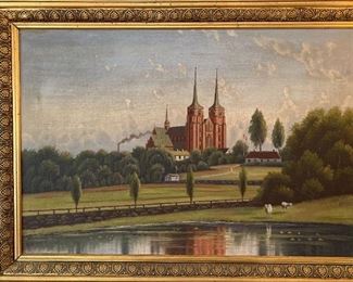 Antique Oil on Canvas