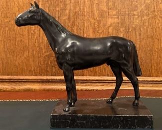 Cast Metal Horse
