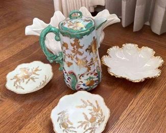 Chinese Chocolate Pot, Lenox Other