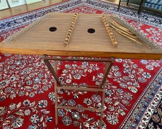 Dusty Spring Hammered Dulcimer StandDusty Spring Hammered Dulcimer  Stand