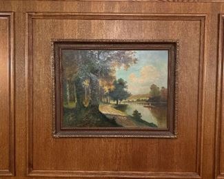 H.L Orban Original Oil "Forest Point" No 3