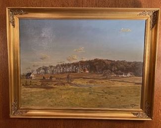 Hans Knudsen Original Oil Painting