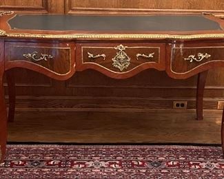 Louis XVI Style Ormolu Desk