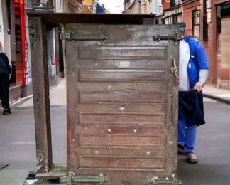 Seattle Asbestos Cork Factory Cooler Door