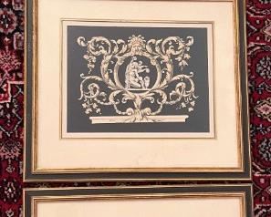 Three Grecian Scrolls Styled For Larry Lewis