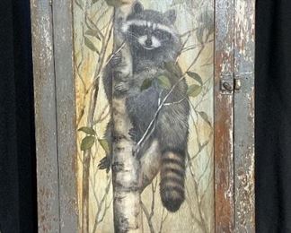 Whimsical Painted Pie Chest