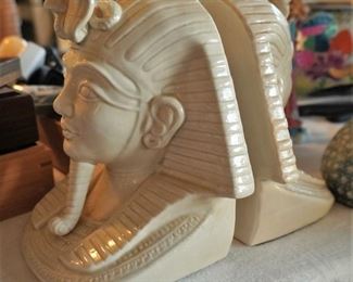 Vintage Fitz and Floyd King Tut bookends