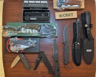 Some of the knife collection