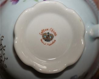 Lefton Hand painted snack set