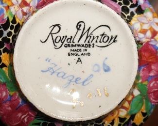 Royal Winton Hazel snack set