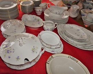 Limoges Bassett dinnerware