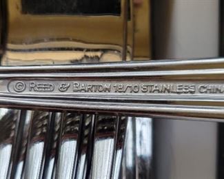 Reed and Barton stainless flatware