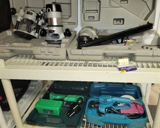 New or like new power tools