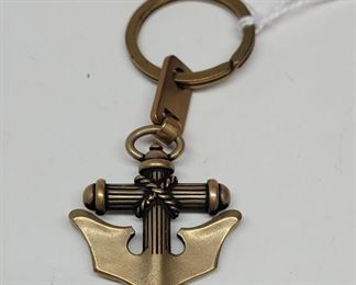Bronze James Avery anchor keychain
