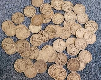 Walking Liberty Half Dollars