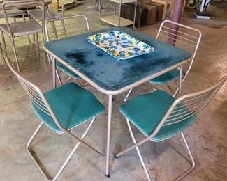 MCM Cosco Card Table & Chairs