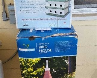 2 Birdhouses in Original Boxes