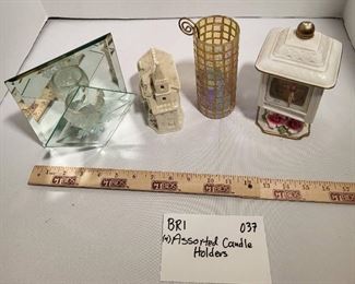Assorted Candle Holders