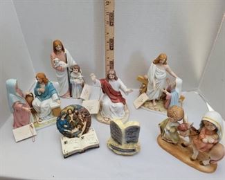 Bisque Religious Figures