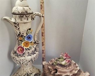 Capodimonte Urn and Soup Terrine