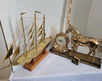 United Clock Model Ship