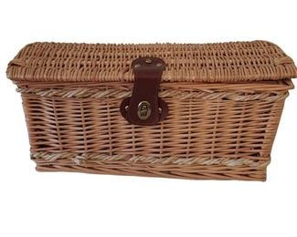 Nice Lidded Basket Includes Contents