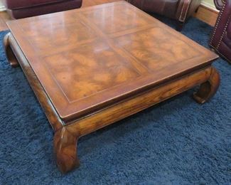 Iconic Henredon 1970's Artefacts Collection Ming style coffee table