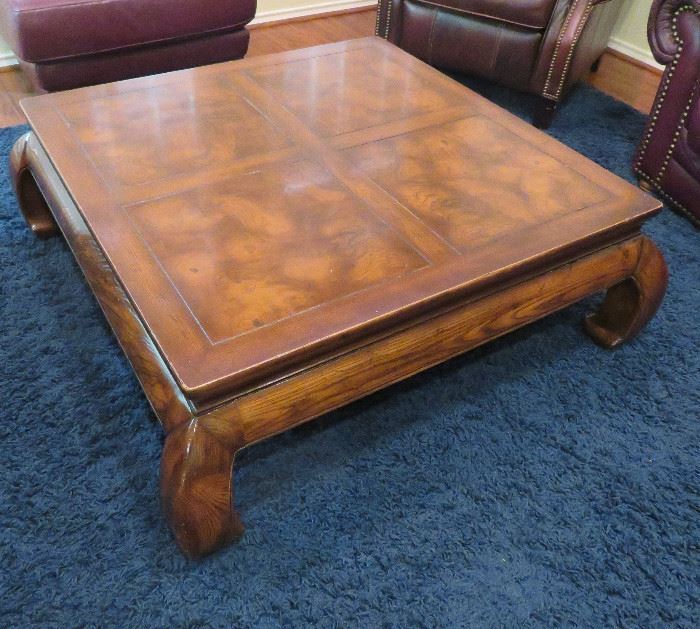 Iconic Henredon 1970's Artefacts Collection Ming style coffee table