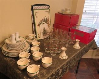 Spode Christmas dishes