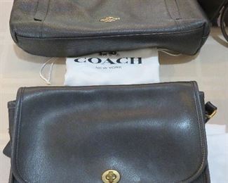 Coach handbags - the really good older ones that are classic!