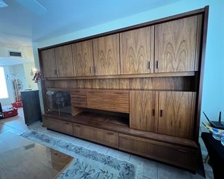 MCM Bukenberger Mobler Rosewood Wall Unit Modular Shelf System	81x121x123in	HxWxD