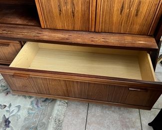 MCM Bukenberger Mobler Rosewood Wall Unit Modular Shelf System	81x121x123in	HxWxD