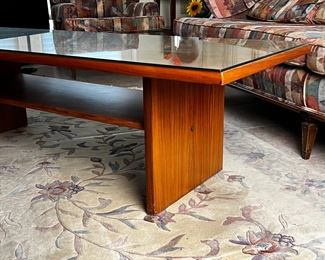 MCM Teak Coffee Table	17x60x22in	HxWxD
