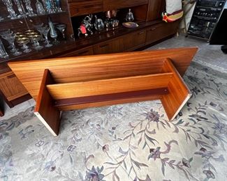 MCM Teak Coffee Table	17x60x22in	HxWxD
