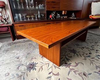 MCM Teak Coffee Table	17x60x22in	HxWxD
