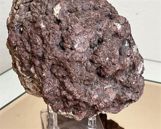 Polished Natural Thunderegg Agate Mineral Rock 8x7.5x5.5in	HxWxD
